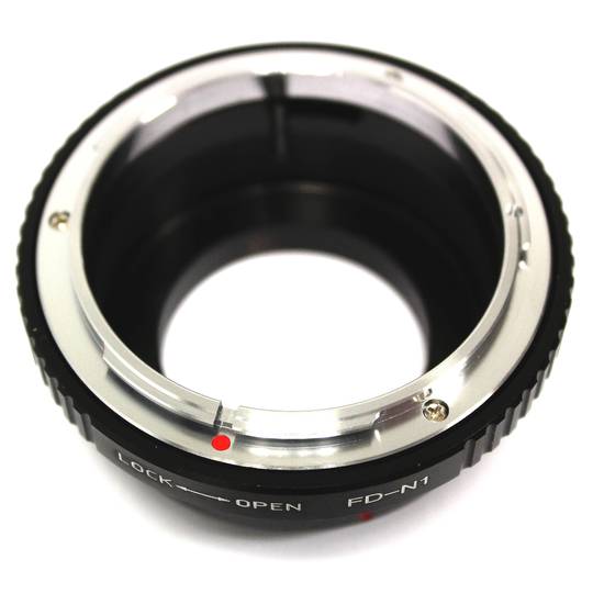 Canon FD adaptador de lente de câmera Nikon 1