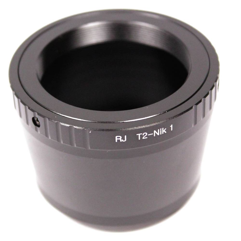 Adaptador d'objectiu T/T2 a càmera Nikon 1