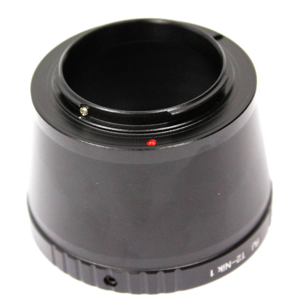 Adaptador d'objectiu T/T2 a càmera Nikon 1