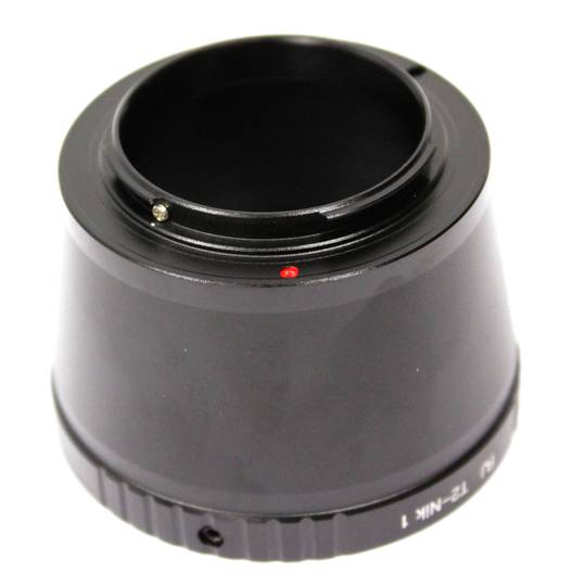 Adaptador d'objectiu T/T2 a càmera Nikon 1