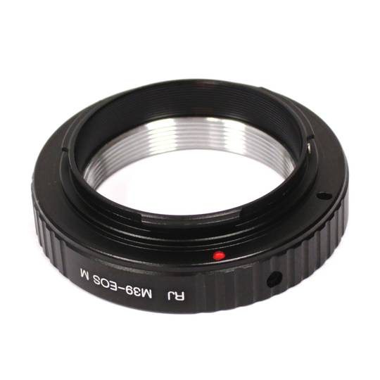 Adapter obiektywu Leica M39 do aparatu Canon M.