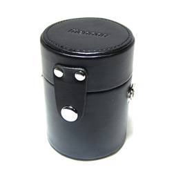 Stijve lederen tas voor MILC 55x90mm lens