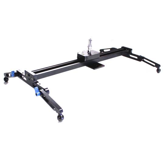 Base deslizante sobre carril de 115 cm para cámara fotográfica
