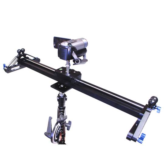 Base deslizante sobre carril de 115 cm para cámara fotográfica