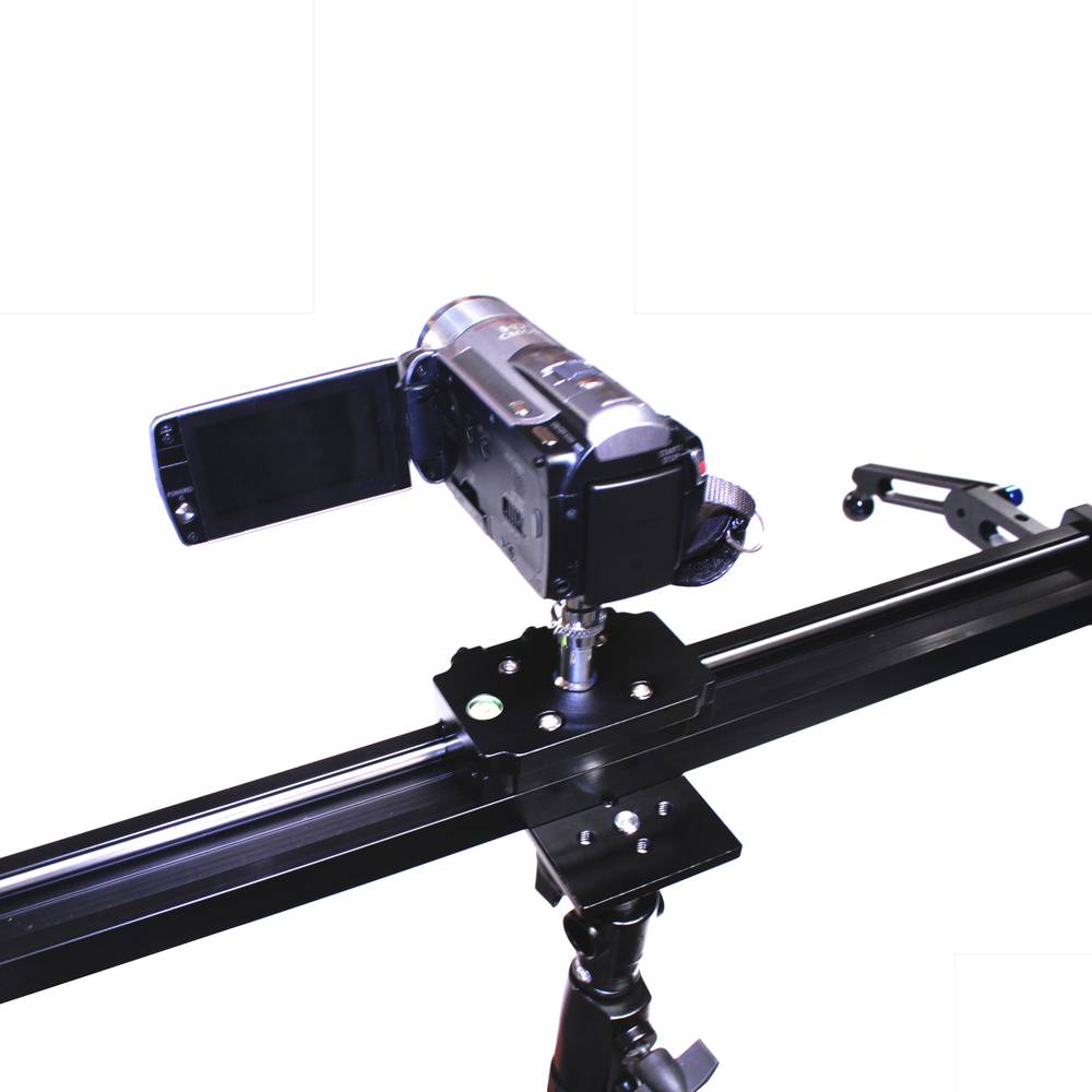 Base deslizante sobre carril de 115 cm para cámara fotográfica