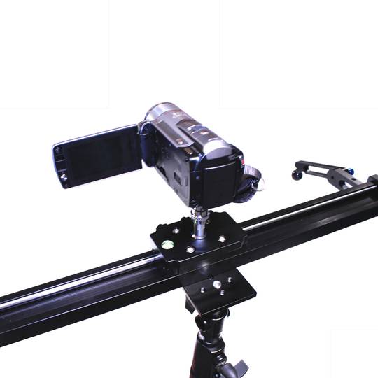 Base deslizante sobre carril de 115 cm para cámara fotográfica