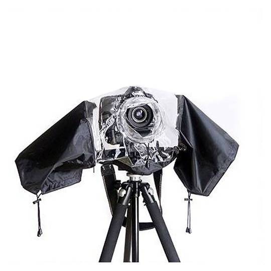 Regenhoes voor zomermodel DSLR-camera