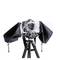 Regenhoes voor zomermodel DSLR-camera