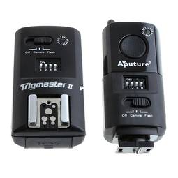 Trigmaster II Fernauslöser Aputure 2.4GHz Set für Canon