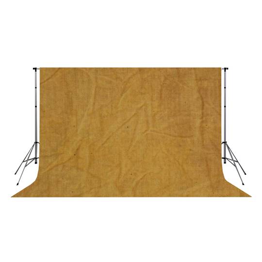 Stoffhintergrund in ocker Farbe 600x300cm