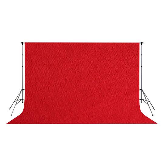 Fabric studio background red burgundy colored 600x300cm