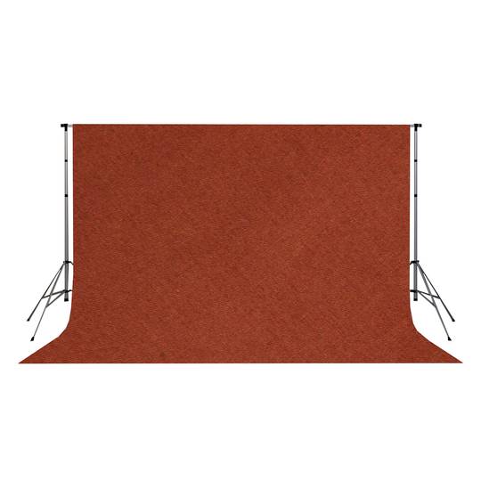 Fabric studio background chocolate brown colored 600x300cm