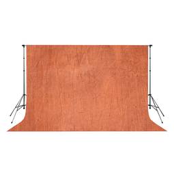 Fond de studio de tissu ridé/marbré orange 300x300cm
