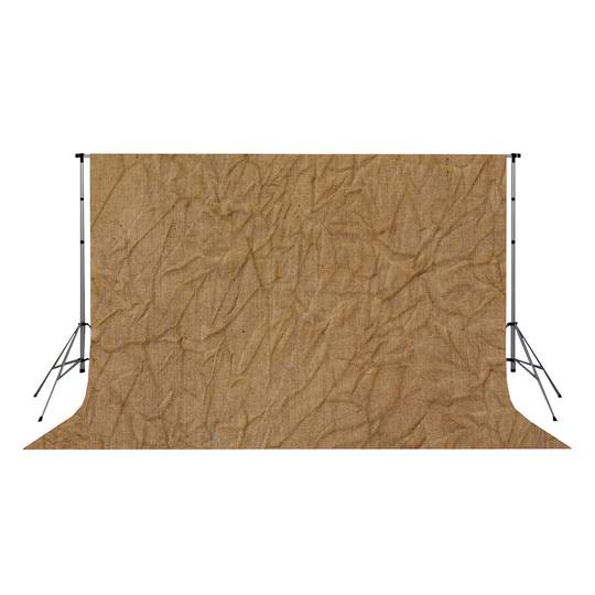 Fond de studio de tissu ridé/marbré kaki 300x300cm