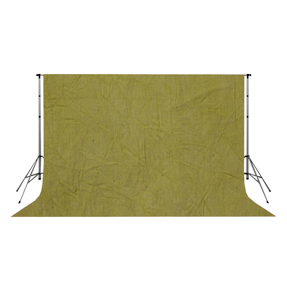 Fond de studio de tissu ridé/marbré jaune 300x300cm