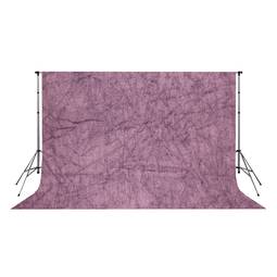 Fond de studio de tissu ridé/marbré pourpre 300x300cm
