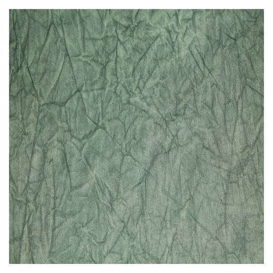 Fabric studio background crumpled/mottled green colour 300x300cm