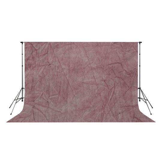 Fond de studio de tissu ridé/marbré rose 300x300cm