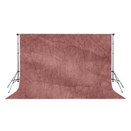 Fond de studio de tissu ridé/marbré brun 300x300cm