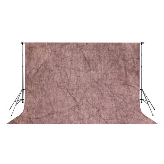 Fons d'estudi arrugat clapejat de 3x3m i color marró cendra