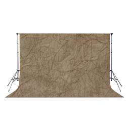 Fond de studio de tissu ridé/marbré kaki clair 300x300cm