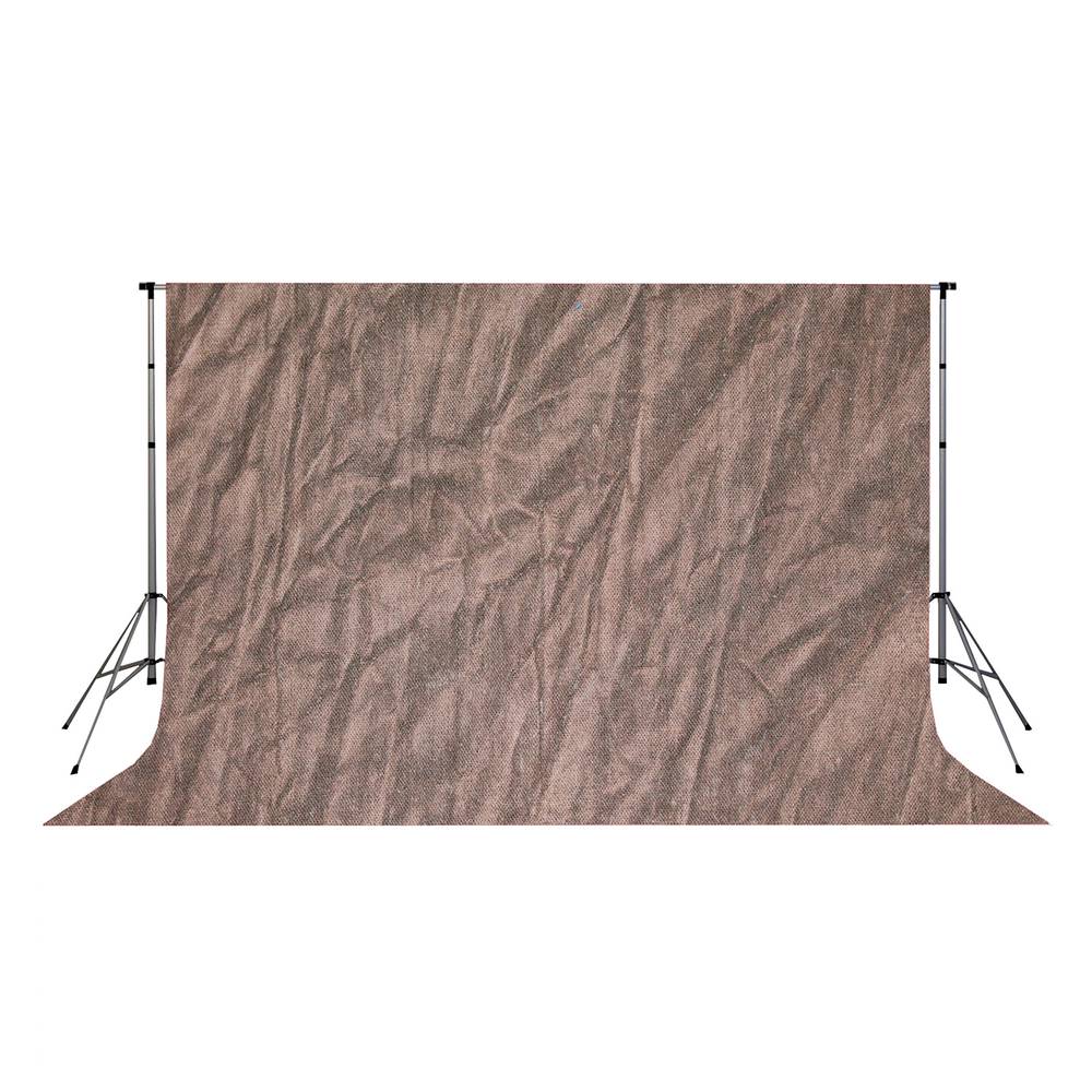 Tło studyjne zmięte cętkowane 3x3m i ciemnobrązowe