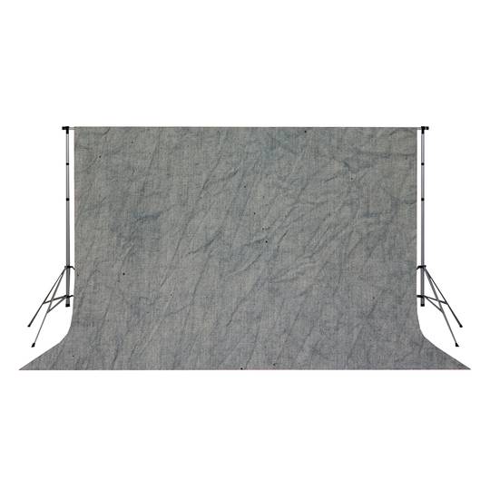 Fond de studio de tissu ridé/marbré bleu ciel 600x300cm