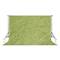Fabric studio background crumpled/mottled green olive colour 600x300cm