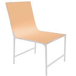 Chroma-Key-Tischstillleben 68x130 cm PVC Orange