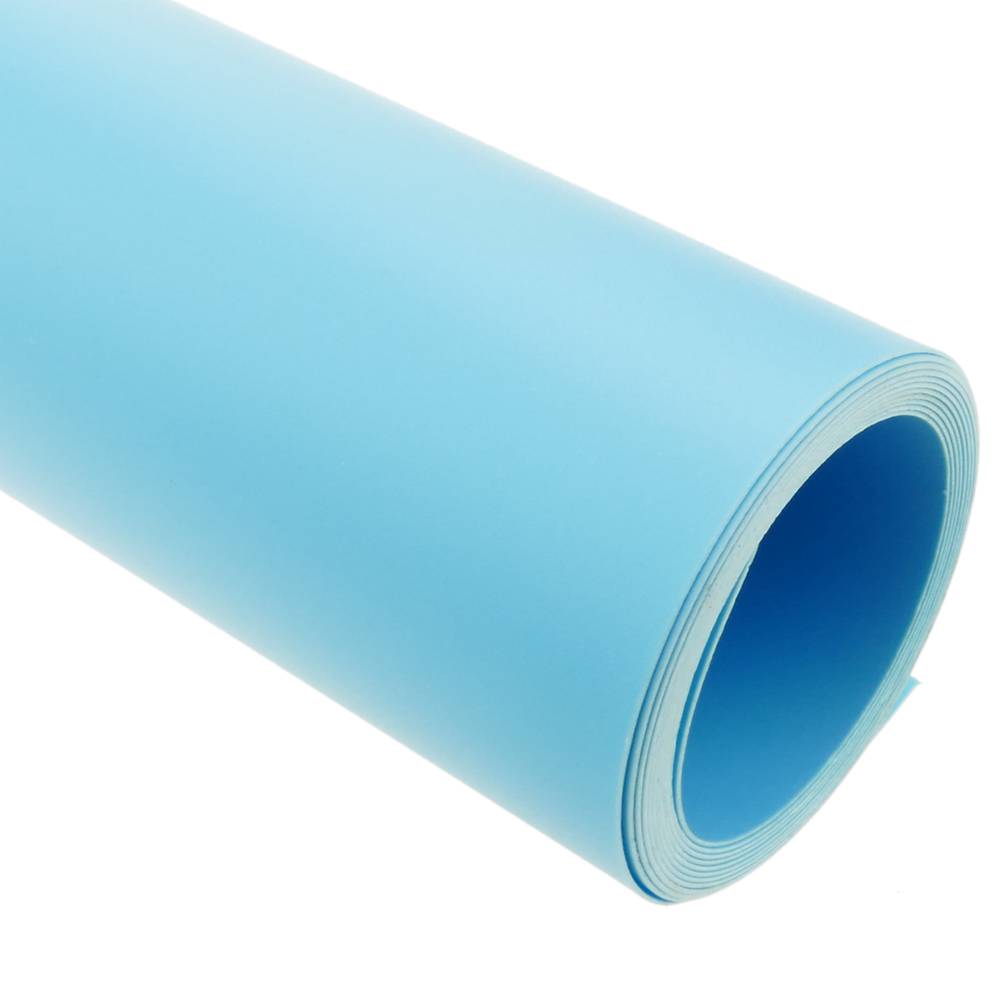 Chroma key tabletop still life 68x130 cm PVC blue