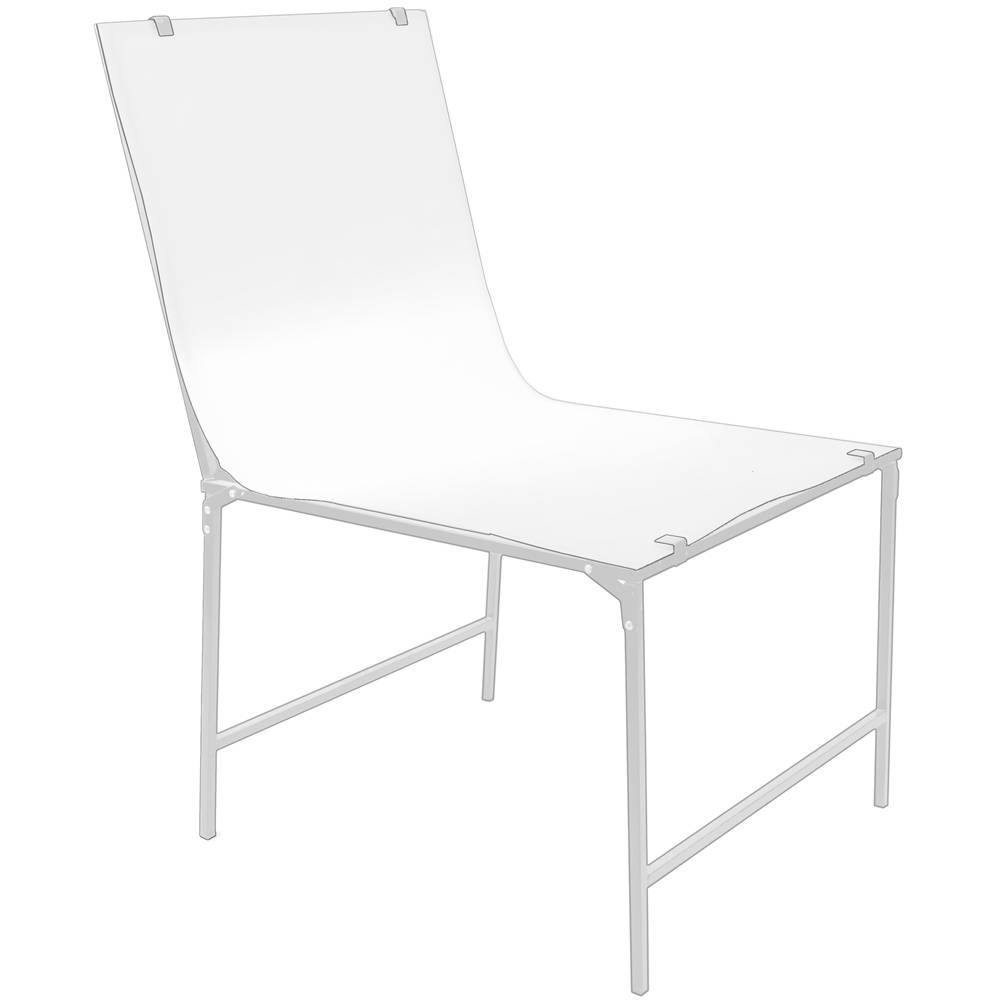 Chroma key tabletop still life 68x130 cm PVC white