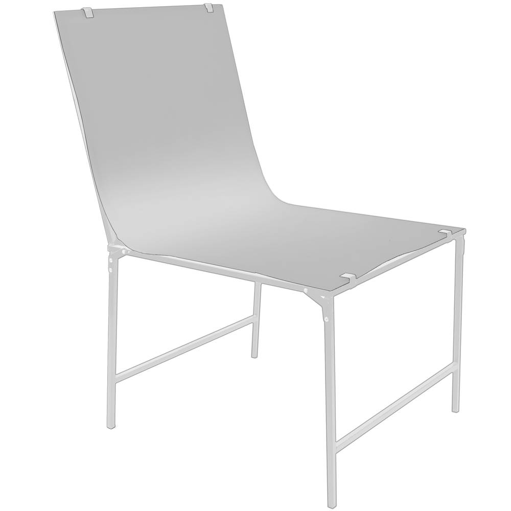 Klucz Chroma do stołu martwej 68x130 cm PVC szary