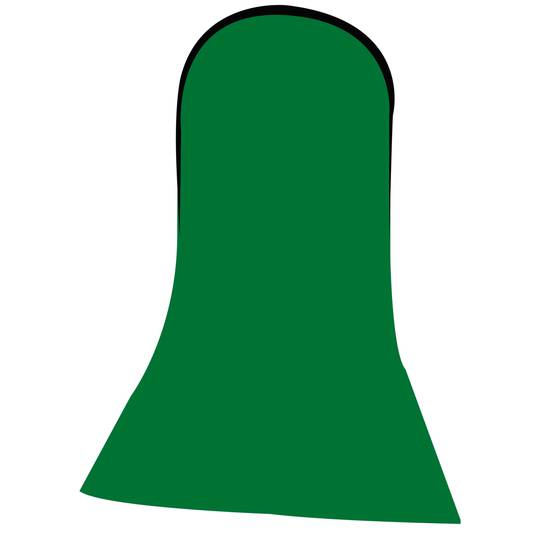 Chromakey klapptafel blau grün 240x240x170 cm