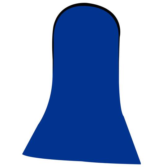 Chromakey klapptafel blau grün 240x240x170 cm