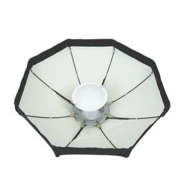 Beauty dish white 8rods reflector 100cm for studio lighting.