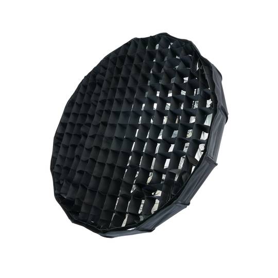 Reflector radar de 16 varillas plateado 60cm para iluminación de estudio con panel de abeja