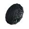Parabolic white softbox 120cm with honeycomb grid and 16 rods for studio illumination