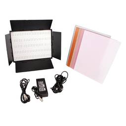 Panell per a fotografia de 1200LED 72W 3200K 5400K amb viseres i bi-angle