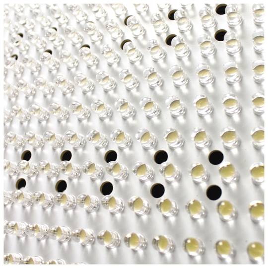 Pannello di fotografia 1200LED 72W 3200K e 5400K con visiere bi-angolo