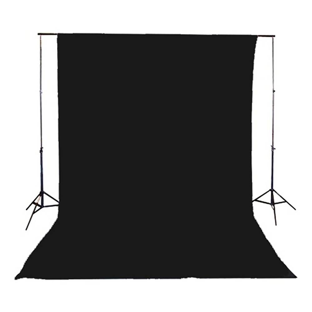 Fondo de tela de 600x600 cm de color negro