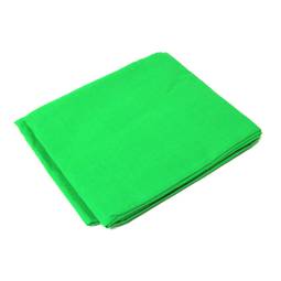 Groene stoffen achtergrond van 600x600 cm
