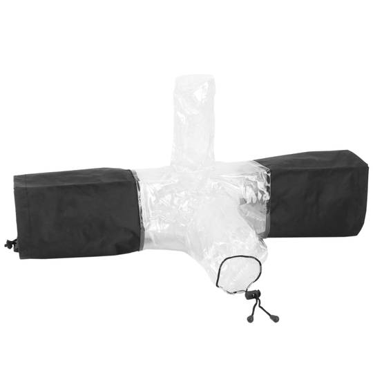 Protecteur de pluie Couvercle en plastique Imperméable pour caméra DSLR