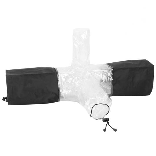 Protecteur de pluie Couvercle en plastique Imperméable pour caméra DSLR