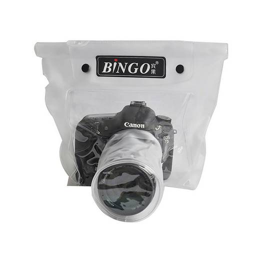 Aquatic bolsa impermeável para câmera SLR DSLR 180x150x70mm para alvejar 80x75mm