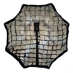 Achthoekige 120 cm softbox reflecterende kap voor speedlite zaklamp met honingraat