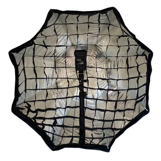Achthoekige 120 cm softbox reflecterende kap voor speedlite zaklamp met honingraat