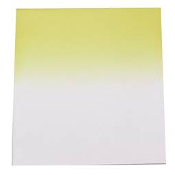 Filtre photo carré pour porte-filtre cokin 84x95mm jaune-graduel