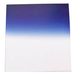 Filtro de foto quadrado para suportes de filtro cokin 84x95mm azul-gradual