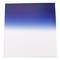 Quadratischer Fotofilter für Cokin Filterhalter 84x95mm blau-gradual