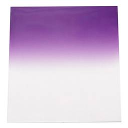 Filtro de fotografia cuadrado para portafiltros cokin 84x95mm violeta-gradual